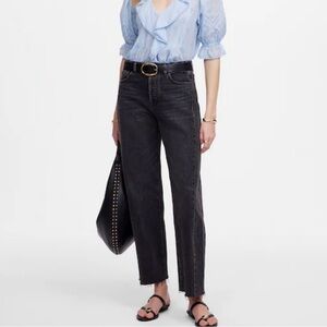 Madewell “pieced” barrel jeans in Emerson size 26P